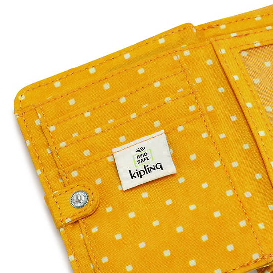 Kipling Money Love Klassiska Printed Small Wallet Plånbok Gula | SE 1016CT